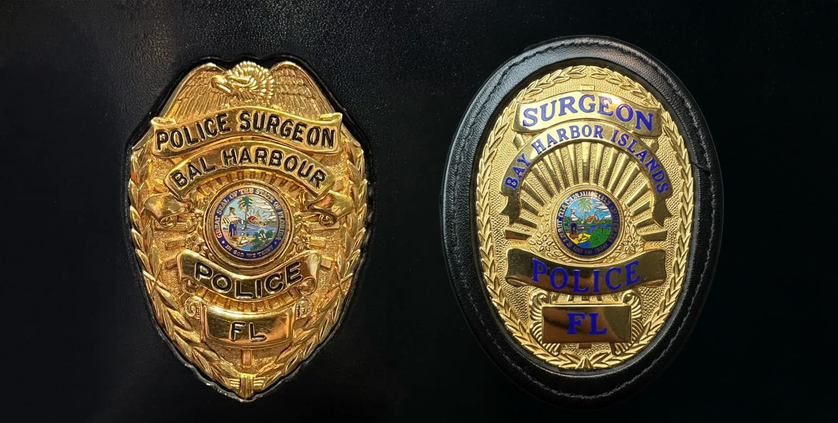 Dr. Zev Neuwirth serving as Police Surgeon for Bal Harbour and Bay Harbor Islands Police Departments