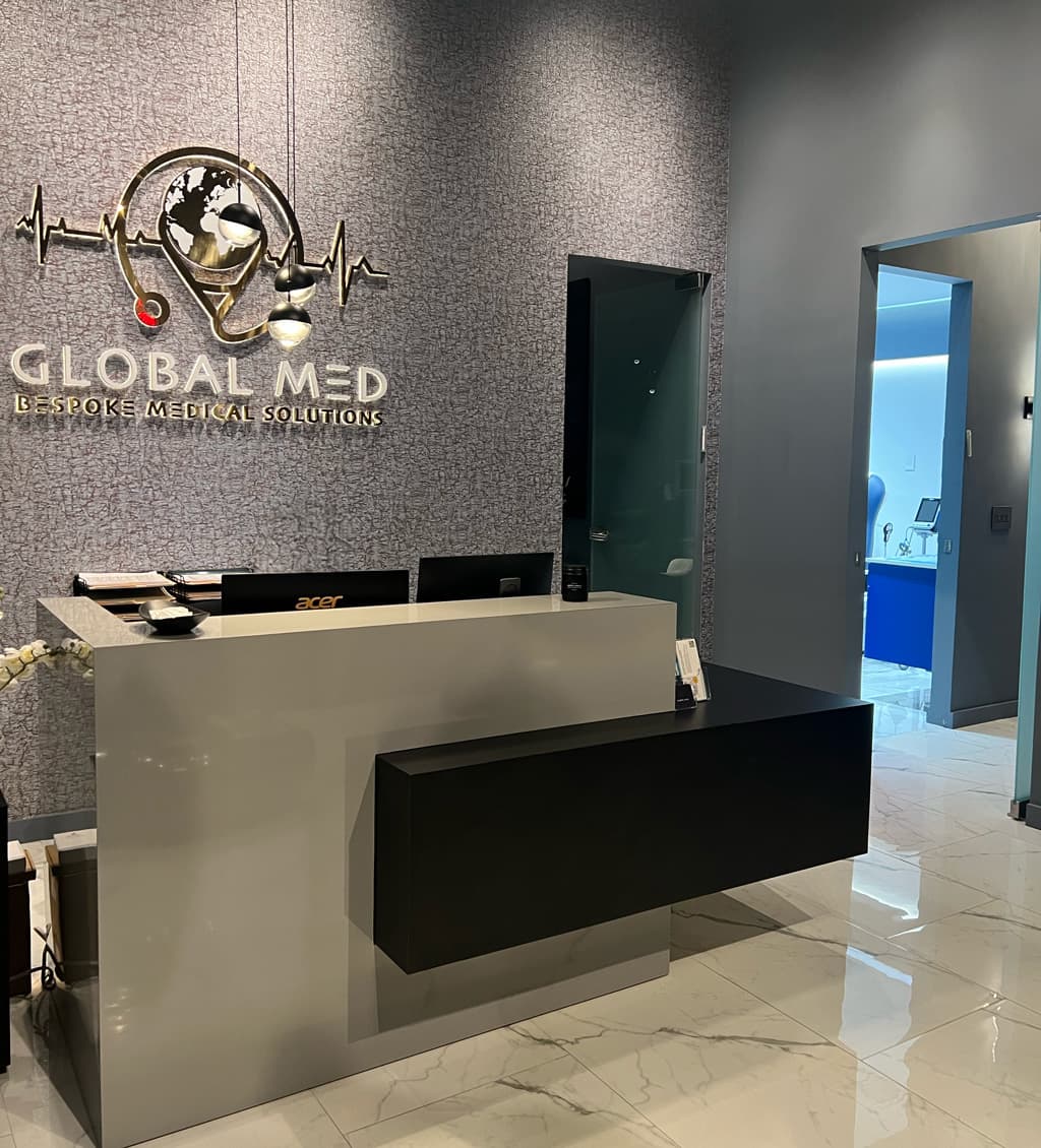 Dr. Zev Neuwirth conducting primary care medical examination